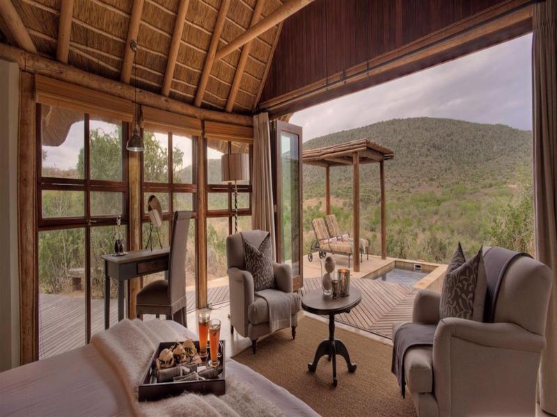 Kwandwe Private Game Reserve - Great Fish River Lodge เกรแฮมส์ทาวน์ ภายนอก รูปภาพ
