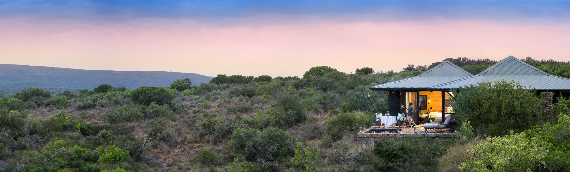 Kwandwe Private Game Reserve - Great Fish River Lodge เกรแฮมส์ทาวน์ ภายนอก รูปภาพ