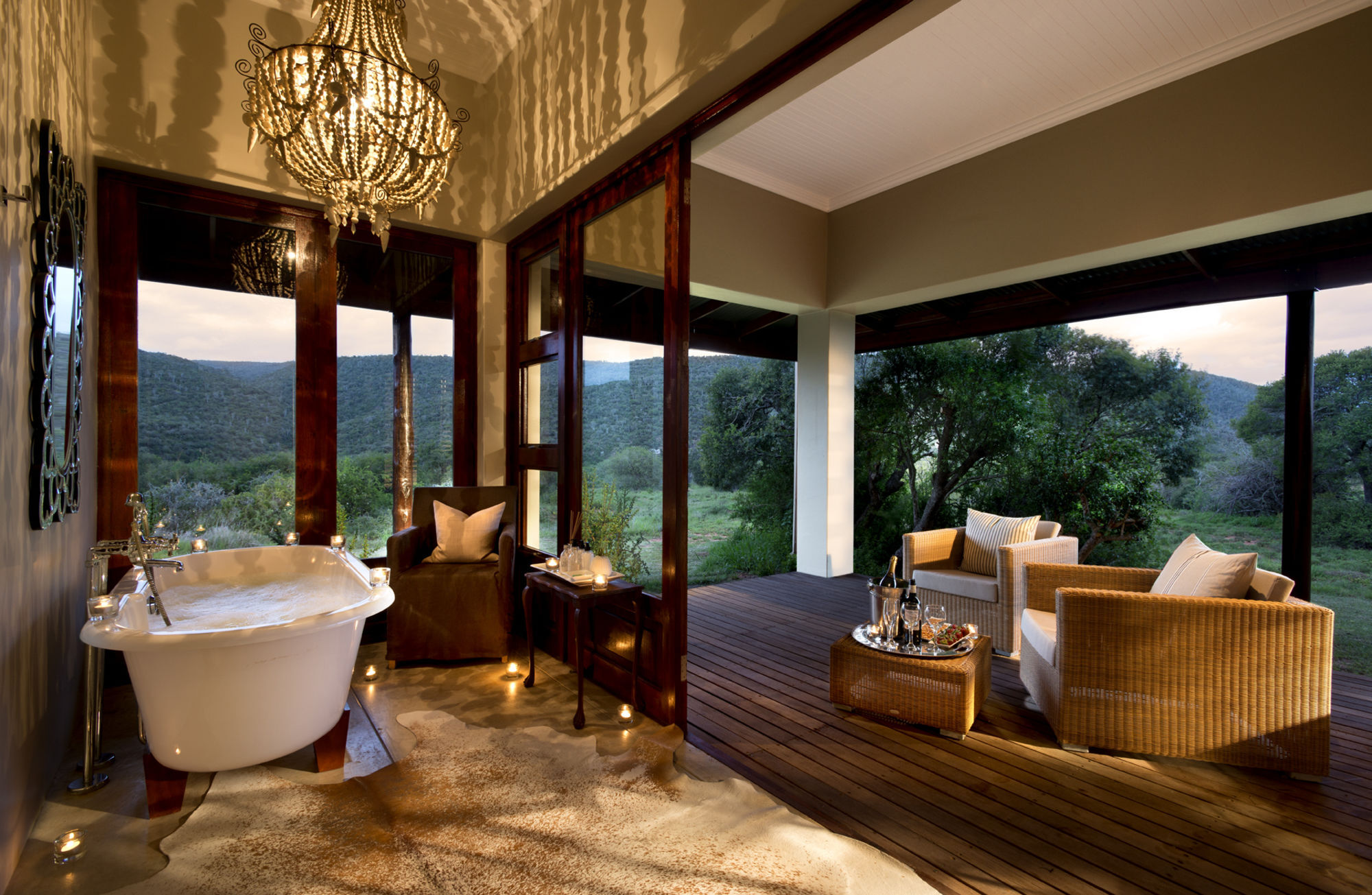 Kwandwe Private Game Reserve - Great Fish River Lodge เกรแฮมส์ทาวน์ ภายนอก รูปภาพ